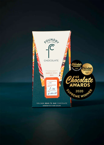 Image of Foundry Chocolate Anamalai Estate, India 70%