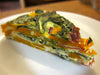 Fetta pumpkin & spinach frittata
