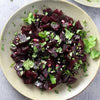 Mediterranean Beetroot with Garlic and Olive Oil
