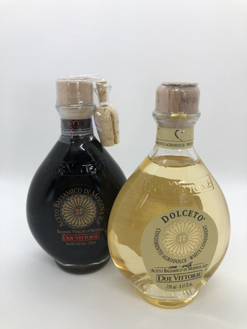 Image of Oro & Dolceto ( Black and White) Balsamic Combo